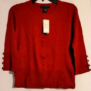 𝅺grace Elements 3/4 Sleeve Cardigan Sweater